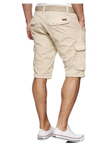 INDICODE JEANS, Herren Cargohosen 'Monroe Cargo ZA', Perlwei&szlig;