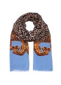 Liu Jo, Damen Schal 'Tiberina', Beige / Blau / Braun