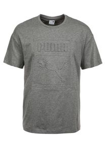Puma, Damen T-Shirt 'Archive Embossed', Grau