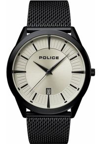 Police, Herren Quarzuhr 'PATRIOT, PL15305JSB.79MM', Grau / Schwarz