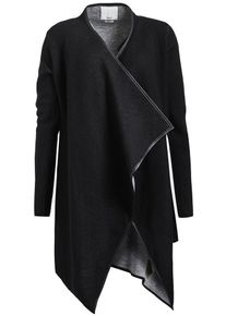 Khujo, Damen Strickjacke 'CHARLEN', Graumeliert / Schwarz