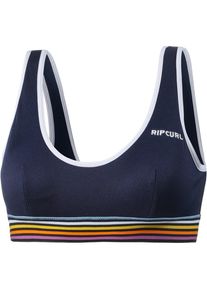 Rip Curl, Damen 'Surforama' Bikini Oberteil, Navy / Türkis / Dunkellila / Orange / Dunkelorange