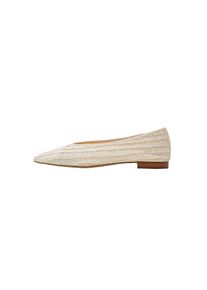Mango, Damen Ballerina 'Gaia', Beige