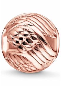 Thomas Sabo, Damen Bead 'Karma Bead, Engelsfl&uuml;gel, K0225-415-12', Rosegold