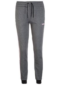 adidas Performance, Damen Jogginghose 'Essential Season', Graumeliert / Hellpink / Schwarz