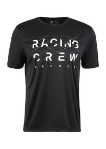 Reebok, Herren Sport-Shirt 'RE RUN CREW TEE', Schwarz