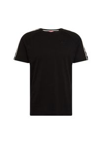 Kappa, Herren T-Shirt 'DAAN', Schwarz