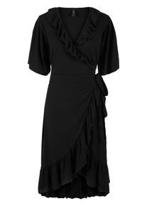 Y.A.S, Damen Midikleid, Schwarz
