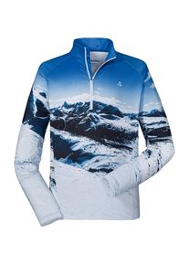 Sch&ouml;ffel Sch&ouml;ffel, Herren Funktionsshirt 'Trois Vallees', Blau / Wei&szlig;