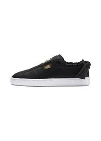 Puma, Damen Sneaker 'Basket Twist', Gold / Schwarz