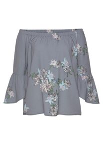AJC, Damen Bluse, Hellblau / Grau / Hellgrün / Rosa