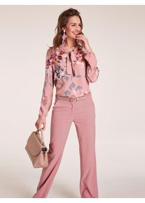 Heine, Damen Bluse, Mischfarben / Rosa