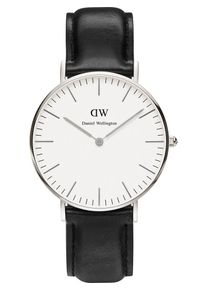 Daniel Wellington, Damen Uhr 'Sheffield DW00100053', Schwarz / Silber / Wei&szlig;