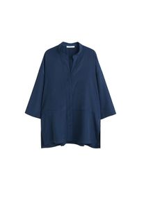 Violeta by Mango, Damen Bluse 'Silky4', Enzian