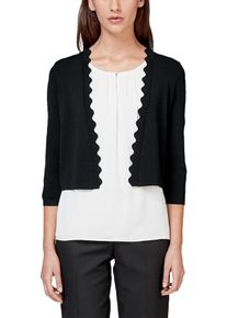 s.Oliver BLACK LABEL, Damen Cardigan, Schwarz