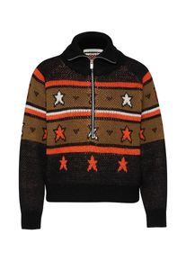 Scotch & Soda SCOTCH & SODA, Damen Strickoberteil, Braun / Hellrot / Schwarz