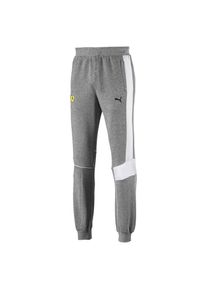 Puma, Herren Gestrickte Sweatpants 'Ferrari', Grau / Schwarz / Weiß