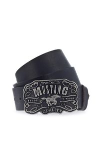 Mustang, Herren Lederg&uuml;rtel, Schwarz