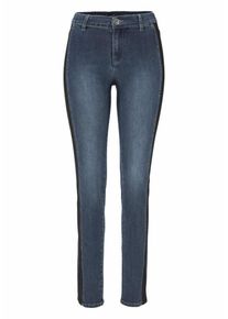Arizona, Damen Röhrenjeans, Dunkelblau