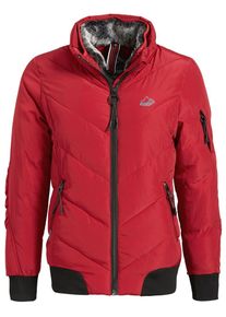 Khujo, Damen Jacke 'CIWANA', Rot / Schwarz
