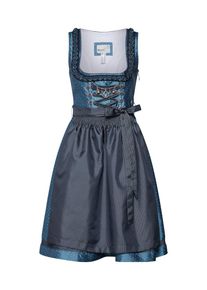 Marjo, Damen Dirndl 'Dalibora', Blau / Graphit
