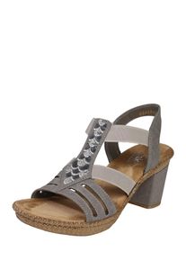 Rieker, Damen Sandalette 'Dots', Stone
