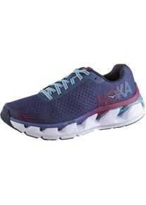 Hoka One One, Damen Laufschuhe 'Elevon', Indigo / Hellblau / Weinrot