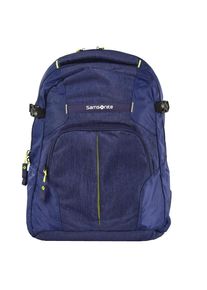 Samsonite, Damen Rewind Rucksack 44 cm Laptopfach, Blau / Schwarz