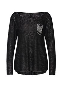 Key Largo, Damen Shirt, Schwarz / Silber