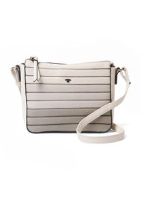 Tom Tailor, Damen Tasche 'April', Hellgrau / Schwarz