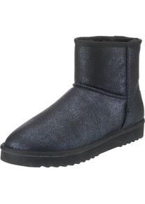 Esprit, Damen Snowboots 'Uma Low', Navy / Silber