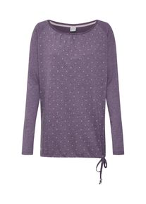 Mazine, Damen Shirt 'Lamona Dotted Longsleeve', Lila