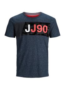 Jack & Jones JACK & JONES, Herren T-Shirt, Nachtblau / Rot / Schwarz / Weiß