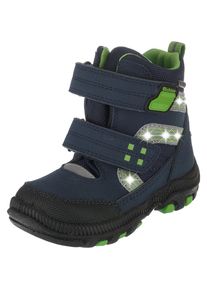Richter, Winterstiefel, Blue Denim / Neongr&uuml;n