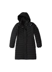 Abercrombie & Fitch Abercrombie & Fitch, Damen Mantel 'XM18-DOWN STRETCH MIDTHIGH', Schwarz