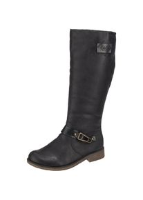Rieker, Damen Stiefel, Schwarz