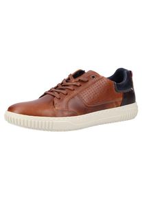Bullboxer, Herren Sneaker, Dunkelblau / Kastanienbraun / Bronze
