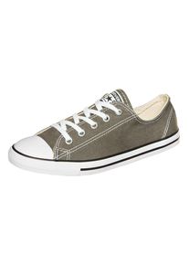 Converse, Damen Chuck Taylor All Star Dainty OX Sneaker , Grau / Schwarz / Weiß