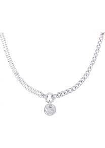 JETTE, Damen Collier 'Chain Reaction', Silber
