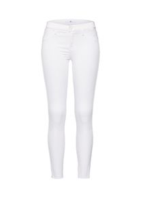 7 For All Mankind, Damen Jeans 'THE SKINNY CROP', Weiß