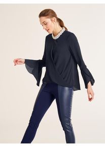 Heine, Damen Bluse, Nachtblau