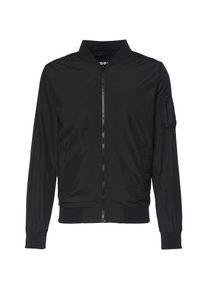 Urban Classics, Herren Bomber 'Light Bomber Jacket', Schwarz
