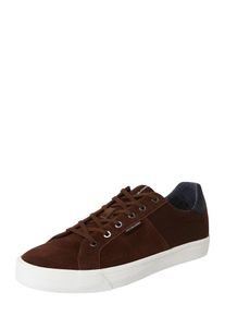 Jack & Jones JACK & JONES, Herren Sneaker 'Kenn Suede', Braun / Weiß