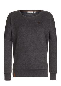 Naketano, Damen Sweater '2 Stunden Sikis Sport', Anthrazit