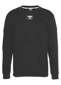 Puma, Herren Sweatshirt 'REBEL BLOCK CREW FL', Schwarz
