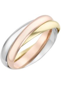 Firetti, Damen Goldring, Gold / Rosegold / Silber