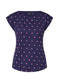 Forvert, Damen Shirt 'Waru', Navy / Rot / Wei&szlig;