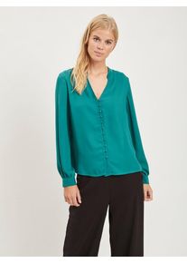 Vila, Damen Bluse, Petrol