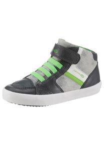 GEOX KIDS, Sneaker 'Gisli Boy', Navy / Grau / Gr&uuml;n