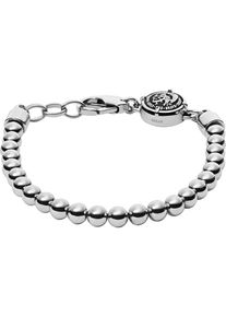 Diesel, Herren Armband 'ROCK BIKER', Silber